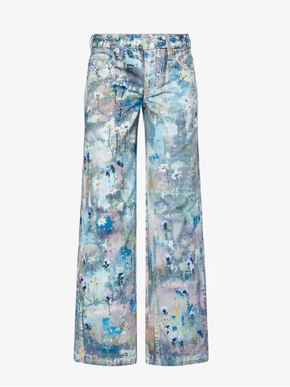 FREE PEOPLE
Tennessee Trompe L'oeil Straight Denim
Jeans - Blue Combo